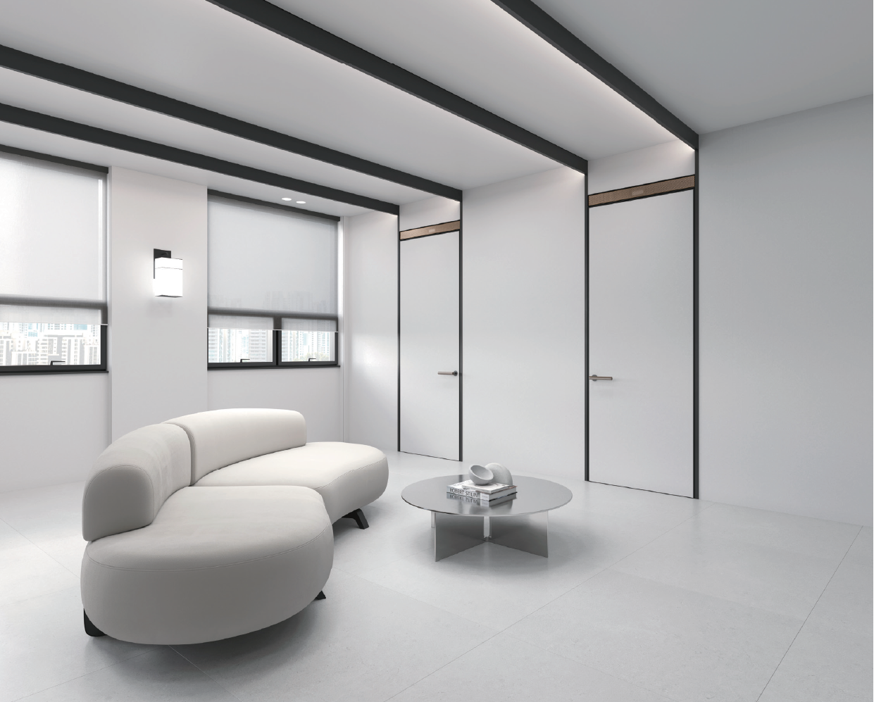 알루미늄 모듈러 기능성 도어