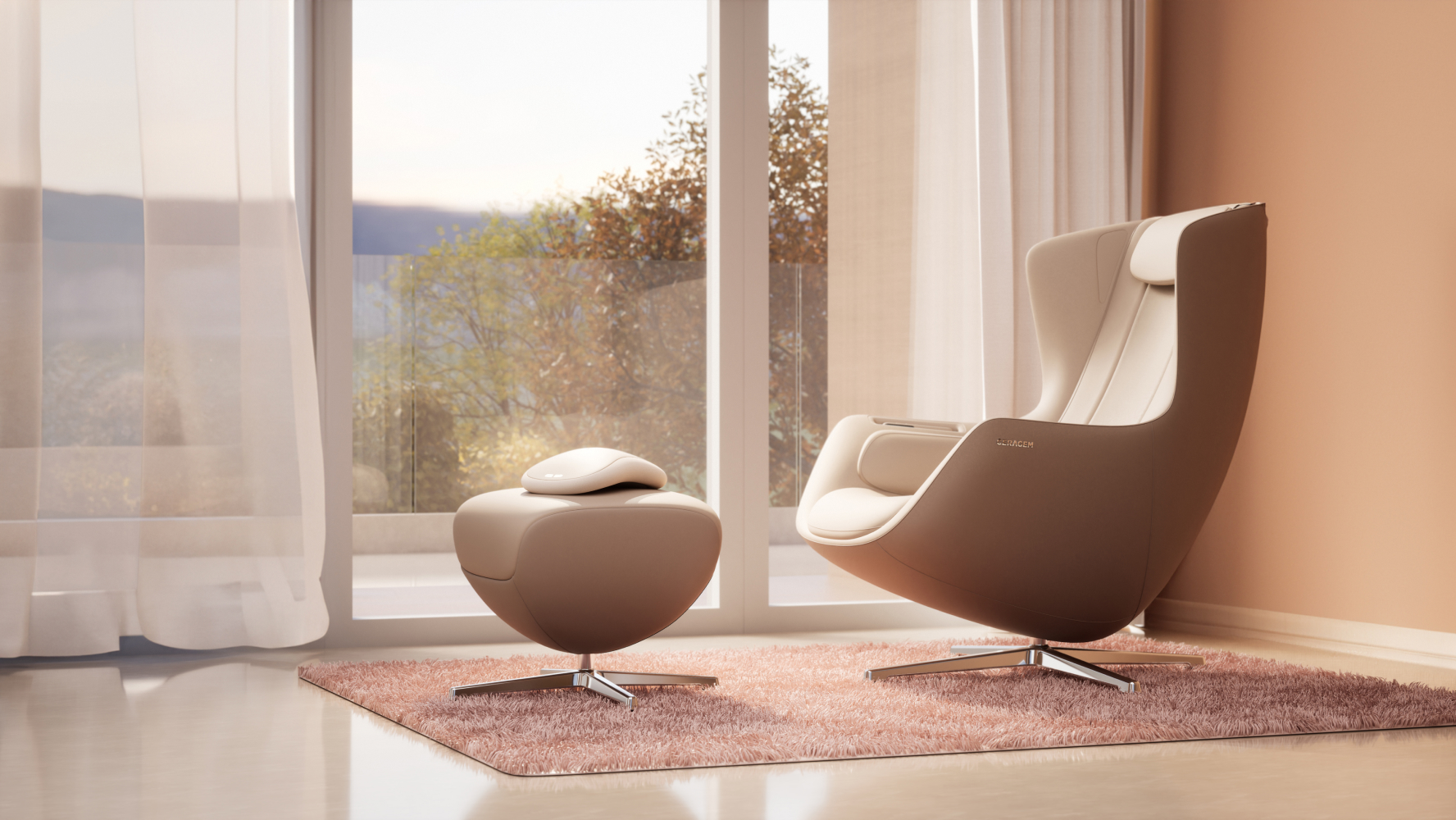 컴팩트 스마트 안마의자