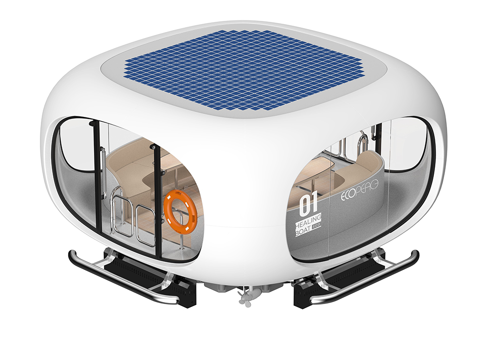 자율주행 수상 힐링보트