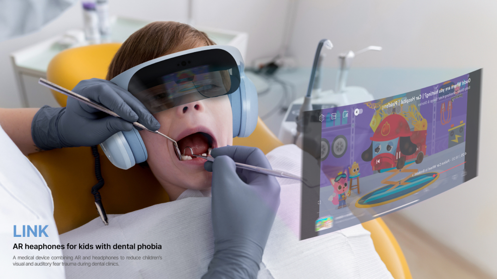 LINK : 치과 공포증이 있는 아이들을 위한 AR 헤드폰