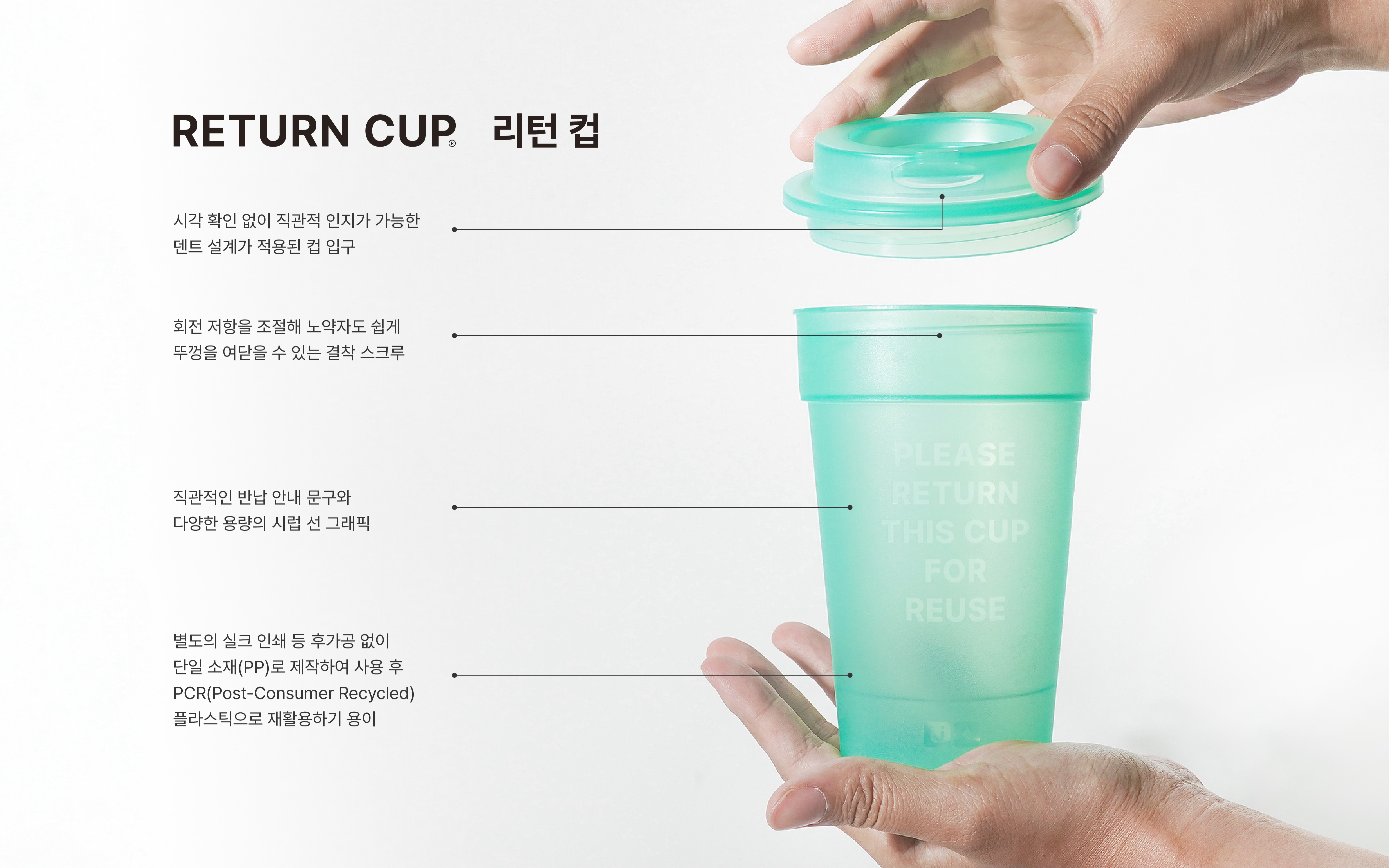 다회용컵 '리턴컵'